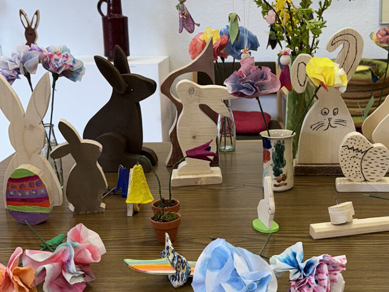 Beispielhafte Arbeiten aus der Osterwerkstatt