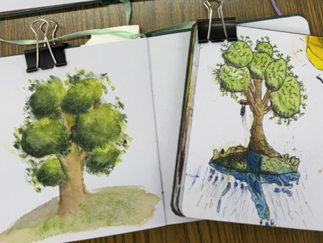 Beispielbild für den Kurs Aquarell-Sketching
